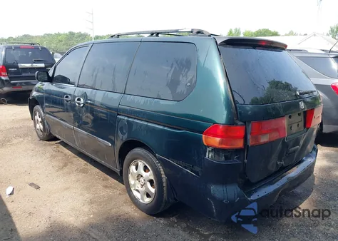 1999 Honda Odyssey Lx из США, поврежденный, VIN 2HKRL1854XH507744